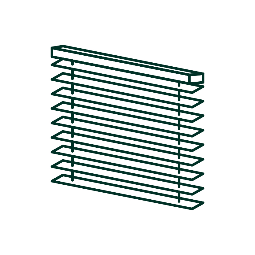 Venetian blind components