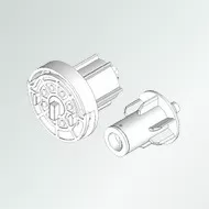 Chain Control Unit, responsible for operating the roller blind by allowing smooth raising and lowering of the blind using a chain mechanism.