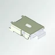 Bracket. This component securely mounts the roller blind to the wall or ceiling, providing stable support for smooth operation.