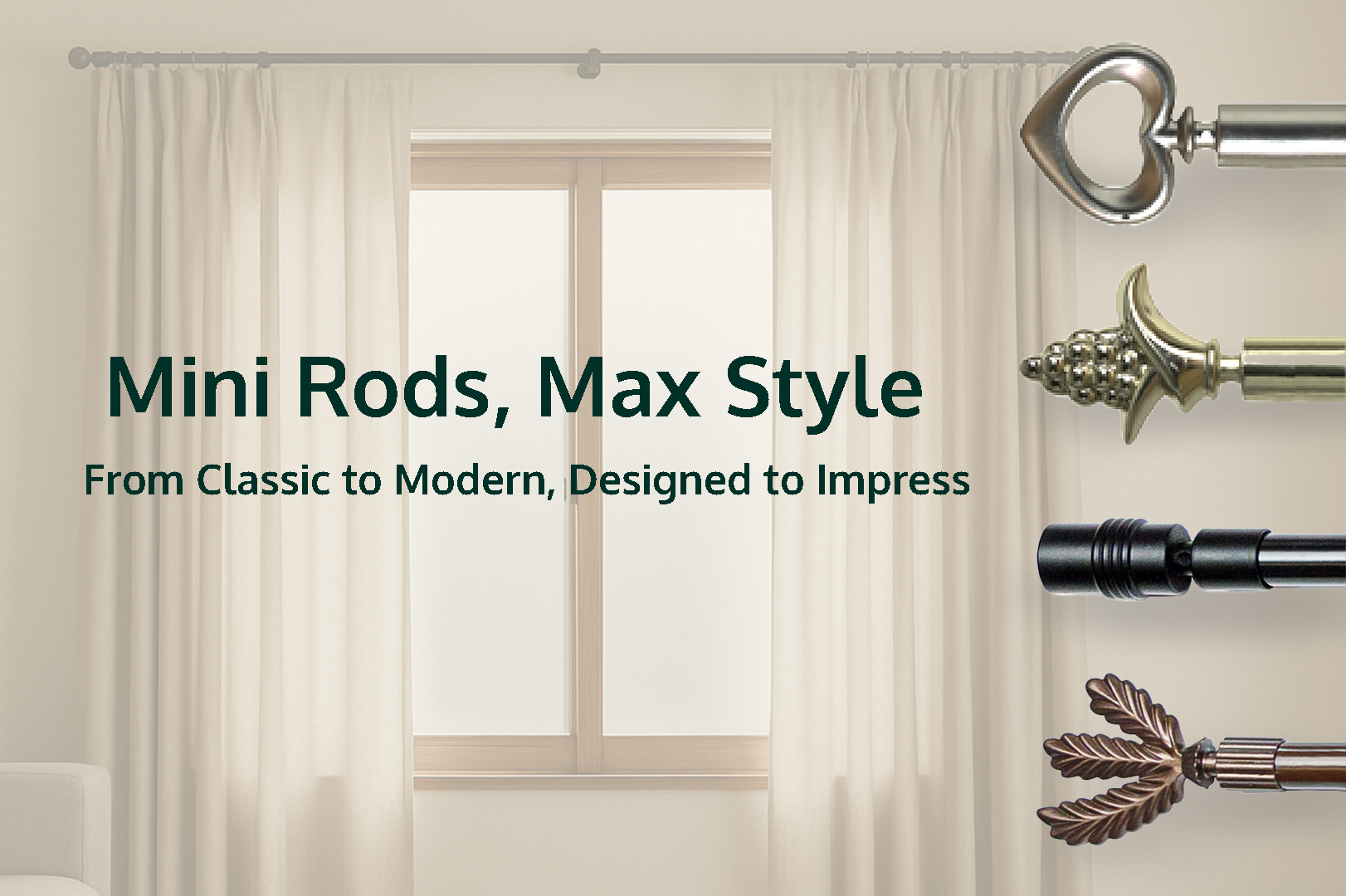 decorative finials